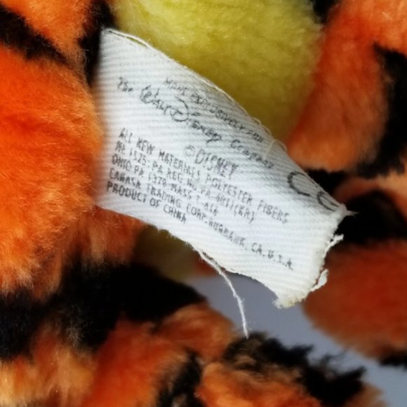Vintage The Walt Disney Company 6" Tigger Plush - Picture 8 of 8